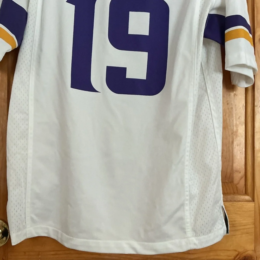 Nike Minnesota Vikings Adam Thielen #19 Jersey Size Medium White NFL Football - Picture 12 of 13